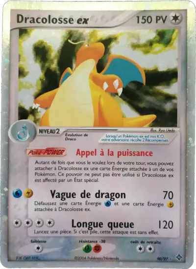 Image de la carte Pokemon Dracolosse ex 90/97