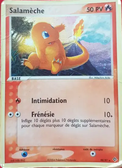 Image de la carte Pokemon Salamèche 98/97