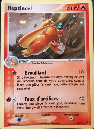 Image de la carte Pokemon Reptincel 99/97