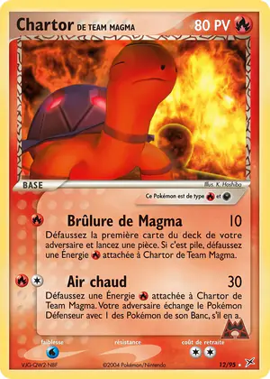 Chartor de Team Magma 12/95