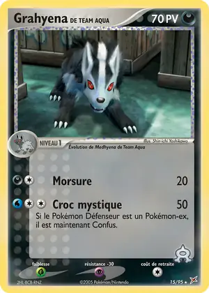 Grahyena de Team Aqua 15/95