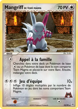Mangriff de Team Magma 23/95