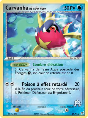 Carvanha de Team Aqua 25/95