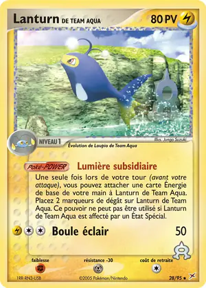 Lanturn de Team Aqua 28/95