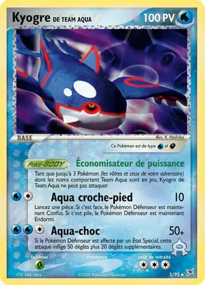 Kyogre de Team Aqua 3/95