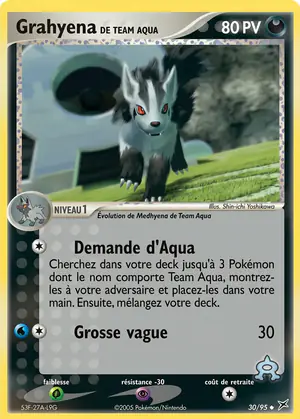 Grahyena de Team Aqua 30/95