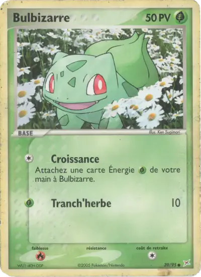 Image de la carte Pokemon Bulbizarre 39/95