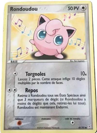Image de la carte Pokemon Rondoudou 41/95