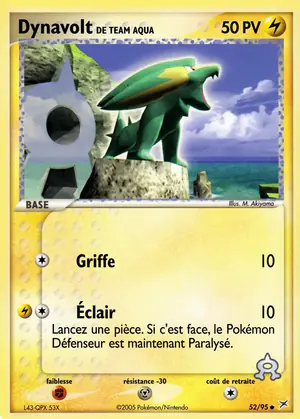 Dynavolt de Team Aqua 52/95