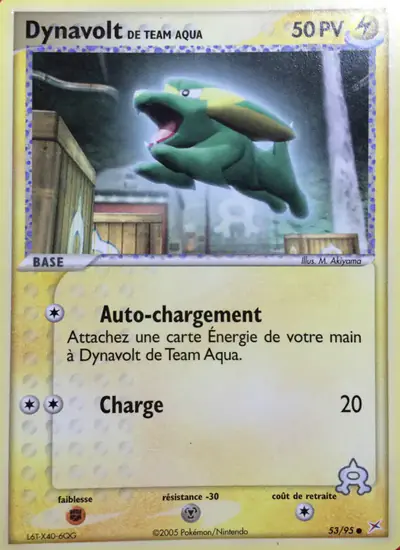 Image de la carte Pokemon Dynavolt de Team Aqua 53/95