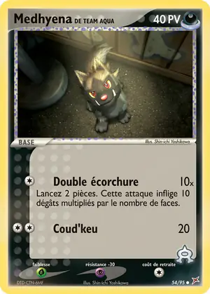 Medhyena de Team Aqua 54/95