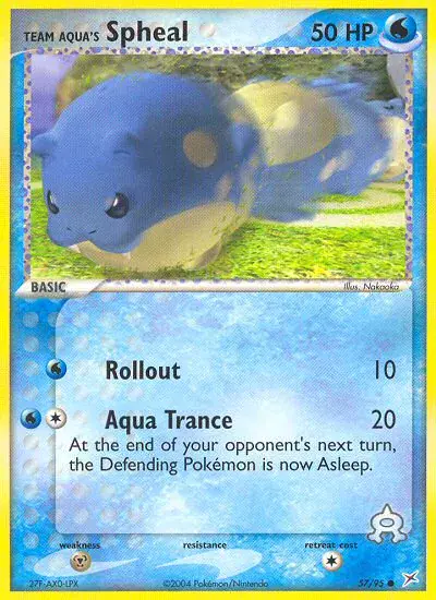 Image de la carte Pokemon Obalie de Team Aqua 57/95