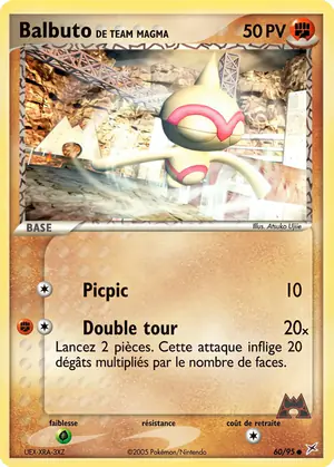 Balbuto de Team Magma 60/95