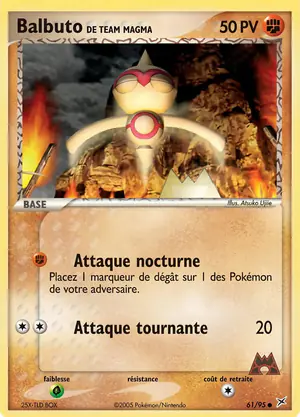 Balbuto de Team Magma 61/95