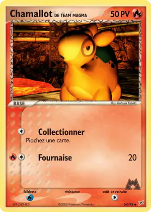 Chamallot de Team Magma 64/95