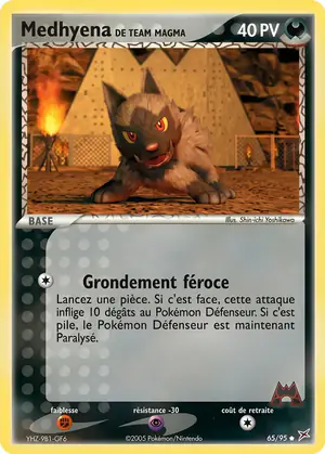 Medhyena de Team Magma 65/95