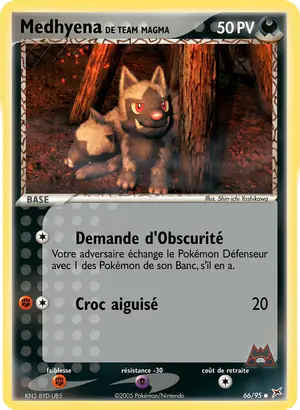 Medhyena de Team Magma 66/95