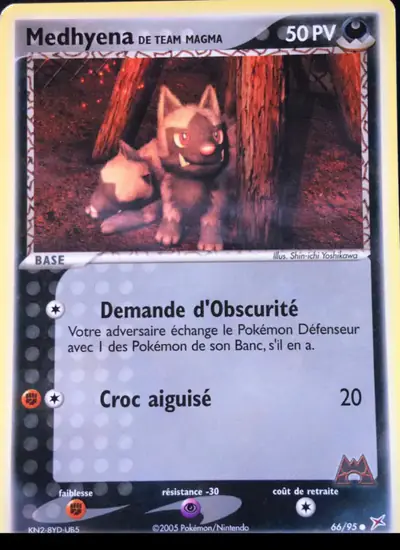 Image de la carte Pokemon Medhyena de Team Magma 66/95
