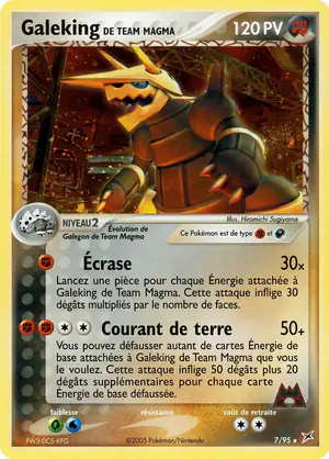 Galeking de Team Magma 7/95