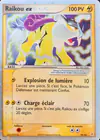 Image de la carte Raikou ex 92/95