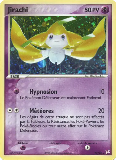 Image de la carte Pokemon Jirachi 97/95