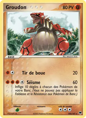 Groudon 102/101