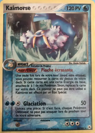 Image de la carte Pokemon Kaimorse 15/101