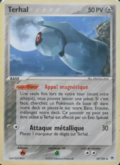 Image de la carte Pokemon Terhal 29/101