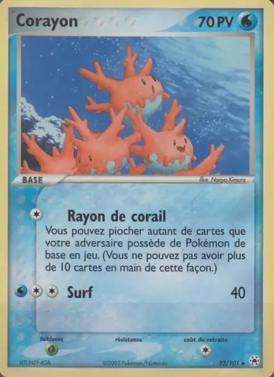 Image de la carte Pokemon Corayon 32/101