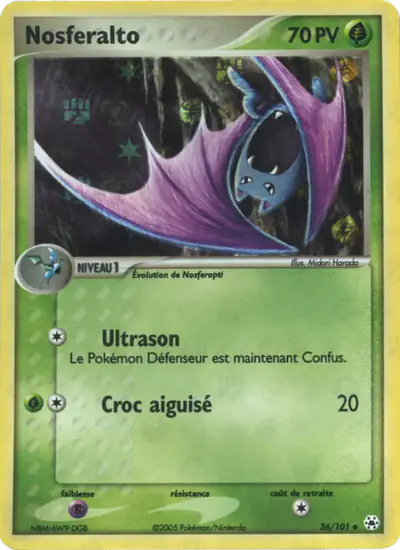 Image de la carte Pokemon Nosferalto 36/101