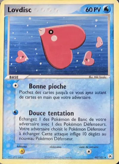 Image de la carte Pokemon Lovdisc 40/101