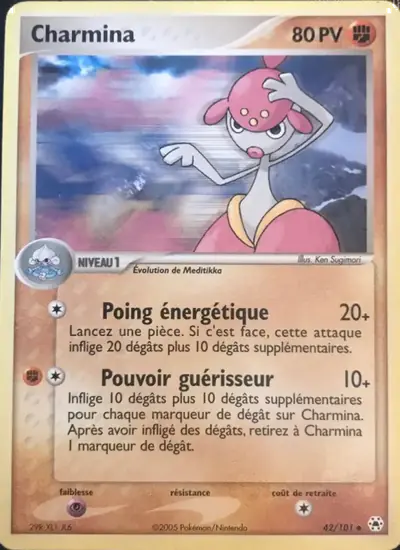 Image de la carte Pokemon Charmina 42/101