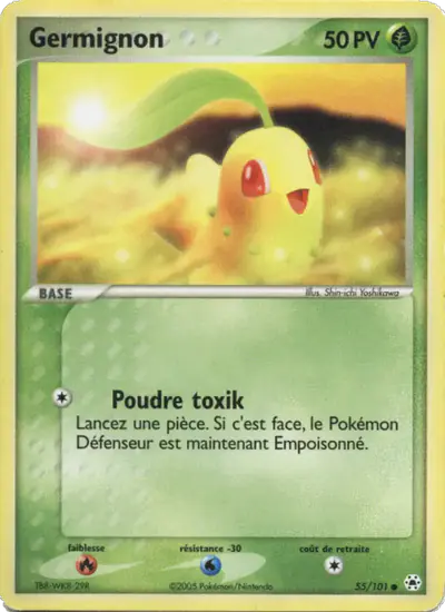 Image de la carte Pokemon Germignon 55/101