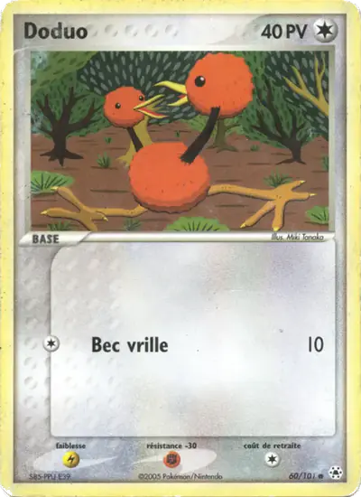 Image de la carte Pokemon Doduo 60/101