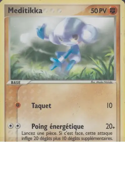 Image de la carte Pokemon Meditikka 66/101