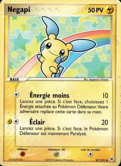 Image de la carte Pokemon Négapi 67/101