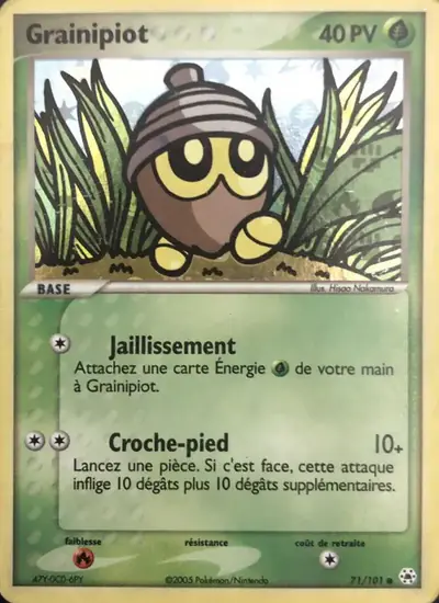 Image de la carte Pokemon Grainipiot 71/101