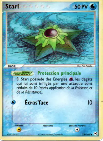 Image de la carte Pokemon Stari 75/101