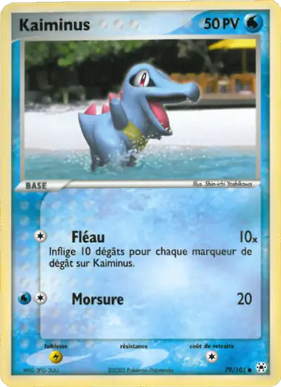 Image de la carte Pokemon Kaiminus 79/101