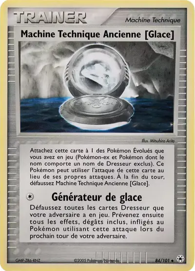Image de la carte Pokemon Machine Technique Ancienne [Glace] 84/101