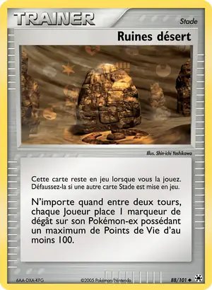 Ruines d&eacute;sert 88/101