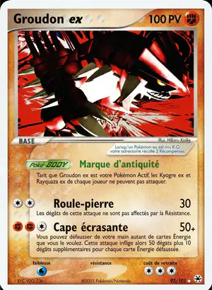 Groudon ex 93/101