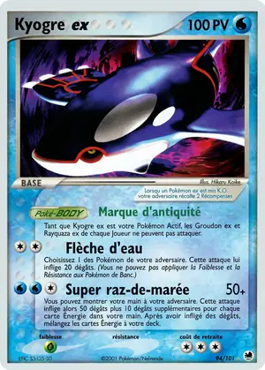 Kyogre ex 94/101