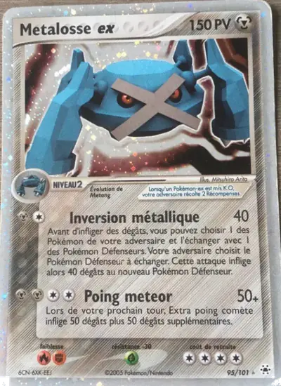 Image de la carte Pokemon Metalosse ex 95/101
