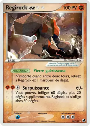 Regirock ex 98/101