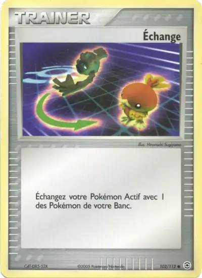 Image de la carte Pokemon Échange 102/112