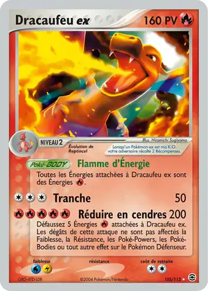 Dracaufeu ex 105/112