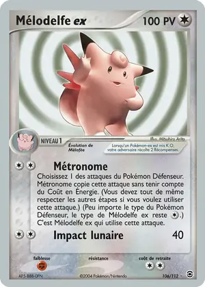 M&eacute;lodelfe ex 106/112