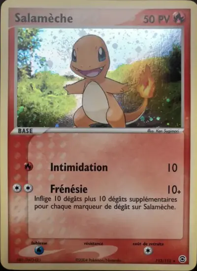 Image de la carte Pokemon Salamèche 113/112