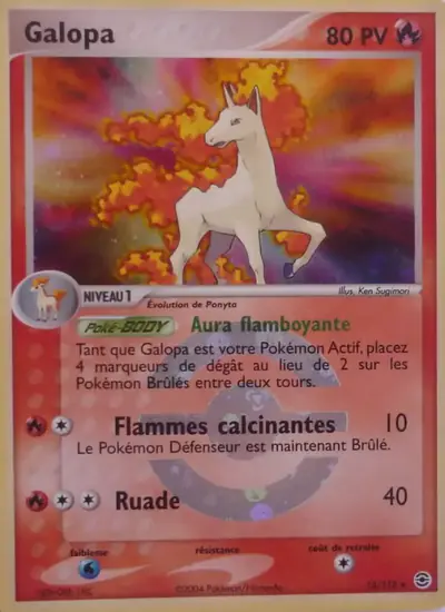 Image de la carte Pokemon Galopa 13/112